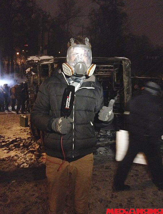 Съемки возле стадиона "Динамо" Съемки возле стадиона "Динамо"