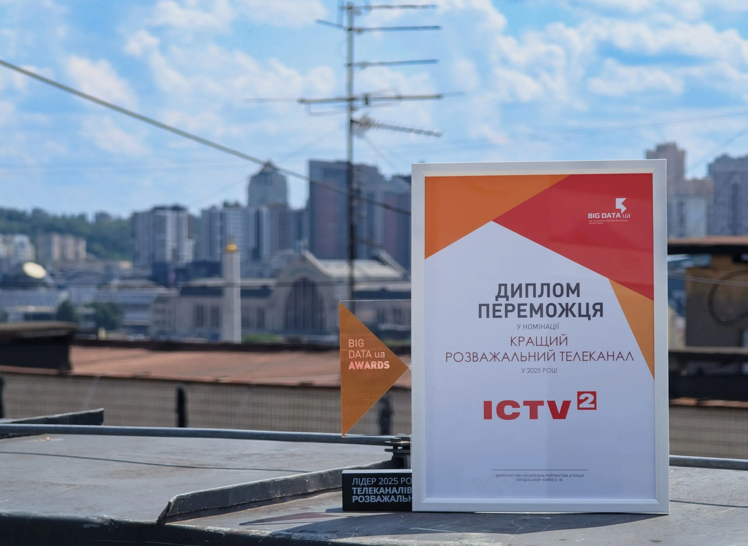 ICTV2 став найкращим розважальним каналом року