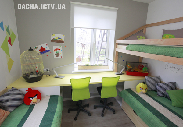 Дизайн дитячої кімнати для трьох хлопчиків