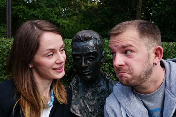 Равицкий с женой 2