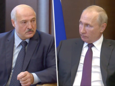 Лукашенко і Путін фото